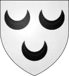 Coat of arms of the van Duvenvoorde family (or van Duvoorde)