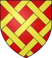 Arms of Audley: Gules, fretty or