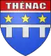 Coat of arms of Thénac