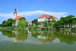 View towards the Church of Saint Procopius