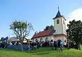 The blessing of the church at Kovač Hill
