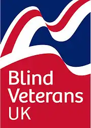 Blind Veterans UK logo.