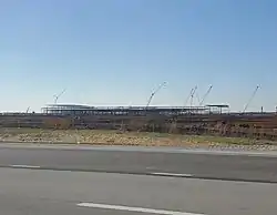 BlueOval SK Battery Park in Glendale under construction