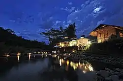 A resort by the river in Bo Kluea