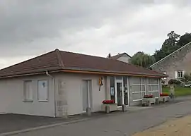 The town hall in Bocquegney
