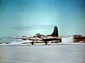 USAAF B-17E taking off