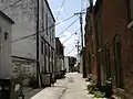 An alley between north Main Avenue and north Springfield Avenue