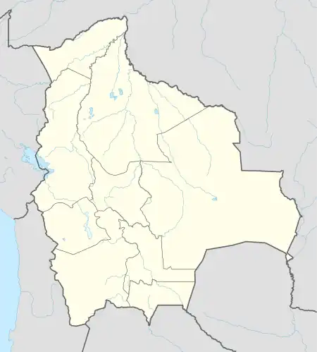 Roboré is located in Bolivia