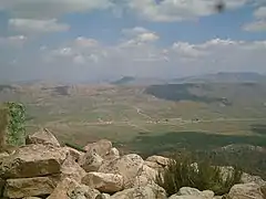 Boluran Village from the summit of Boluran mountain.