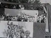 In a conference of All India Kisan Sabha.