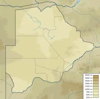 Tsodilo is located in Botswana