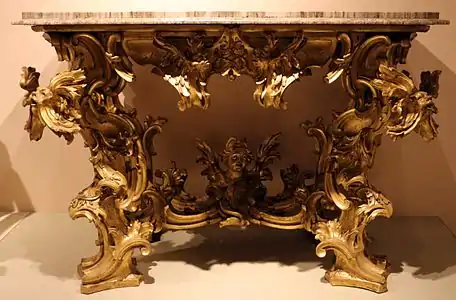 Console table, Rome, Italy (circa 1710)