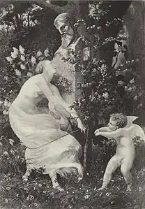 Venus Captive, after the painting of 1860 at the Musée des Beaux-Arts de Dunkerque&nbsp;[fr]