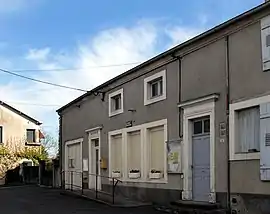 The town hall in Bourbévelle