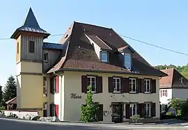 The town hall in Bourbach-le-Bas