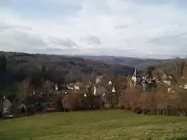 A general view of Moutier-Rozeille