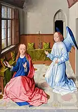 Dieric Bouts, The Annunciation (1475).