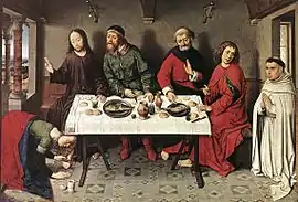 Christ in the House of Simon, by Dieric Bouts, 1440s