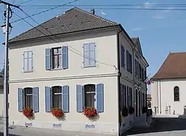 The town hall in Bouxwiller