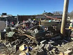 Image 8A liquor store that was destroyed in the western part of Bowling Green, Kentucky. (from Tornado outbreak of December 10–11, 2021)