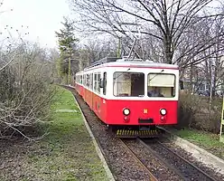 Budapest Cog-wheel Railway multiple unit train