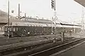 A ČSD Bpjo-type four-unit rake at Praha Smíchov (circa 1991)