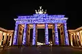 Brandenburg Gate projection "Language of Love" by Daniel Bandke 2018