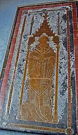 A brass in memory of Henry de Grofhurst