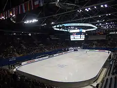 Interior during 2016 European Figure Skating Championships