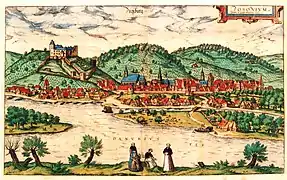Pressburg (Bratislava) in 1588