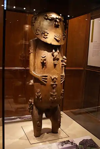 Statue of A'a from Rurutu; probably 18th century; wood; height: 117&nbsp;cm; British Museum