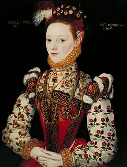 Helena Snakenborg, noblewoman, Maid of Honour of Queen Elizabeth I of England, and Marchioness of Northampton
