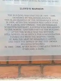 Bronislaw Koch Plaque