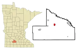 Location of Sleepy Eye, Minnesota