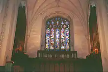 The Good Shepherd, by Wilbur Burnham, and the organ