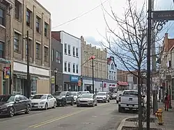 The Browsville Road commercial district in Mount Oliver