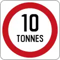 Weight restriction