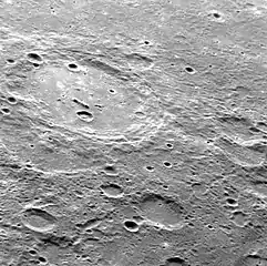 Oblique view from MESSENGER