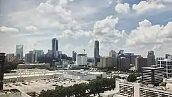 Partial view of North Buckhead skyline looking North West