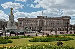 Buckingham Palace and the Victoria Memorial