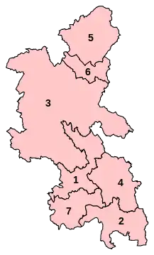 Proposed Revised constituencies in Buckinghamshire