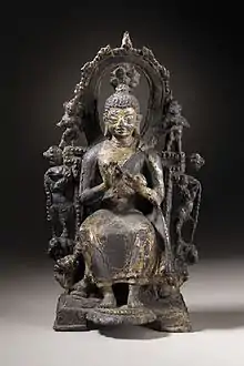 Buddha Shakyamuni or the Bodhisattva Maitreya, Bihar, India, 8th century