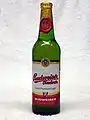 Bottled Czech Budweiser Budvar sold in Europe