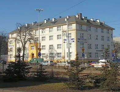 Current view of N.13/15 from Jagiellońska street
