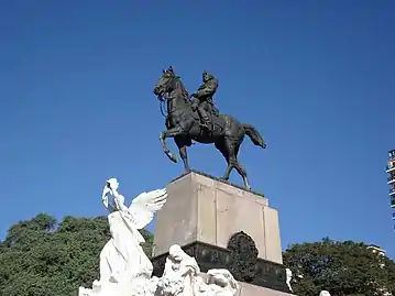 Monument to Bartolomé Mitre in Buenos Aires