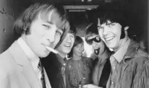 The band in 1966, with, from left: Stephen Stills, Richie Furay, Bruce Palmer, Dewey Martin and Neil Young.