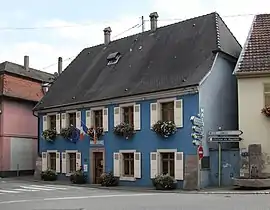 The town hall in Buhl