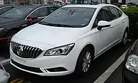 Buick Verano sedan, front