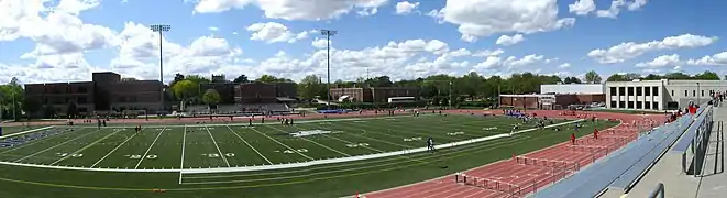 Bulldog Stadium was constructed in 1997 and hosts the athletic events of Concordia's track, football, and soccer teams in addition to intramurals and Seward High School football and soccer games.