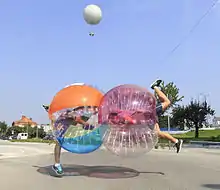 Bubble football